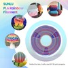SUNLU 3D Printer Filament, Rainbow PLA Filament 1.75mm, Multicolor Gradient