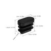 DOITOOL 40Pcs Oval Furniture Leg Caps Durable Non Slip Protectors