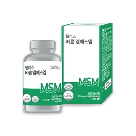 Wellus Premium MSM 1026mg 180 Tablets / 웰러스 바른 엠에스엠 1026mg x 180정