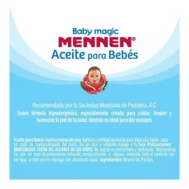 Baby Magic 2 x Mennen Baby Magic Aceite hipoalergénico 200 ml