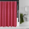 Householdfurnishing Super Quality Waterproof Polyester bathroom Shower Curtains with hook