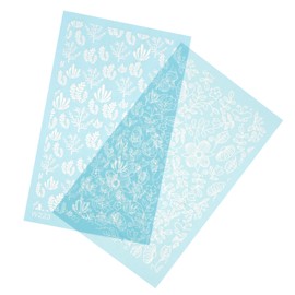 NOLITOY 2pcs Polymer Clay Pendant Molds for DIY Jewelry Making Earring Printing Tools Durable Clay Craft Molds for Creative Projects for Unique Earring Design