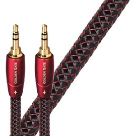 audioquest 3 m Golden Gate 3.5 mm Audio Cable 3.5 mm Black - Audio Cable (3.5 mm, 3.5 mm, Copper, 3 m, Black)
