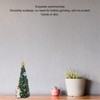 Christmas Tree Statue Durable Fadeless Resin Christmas Tree Figurine Exquisite