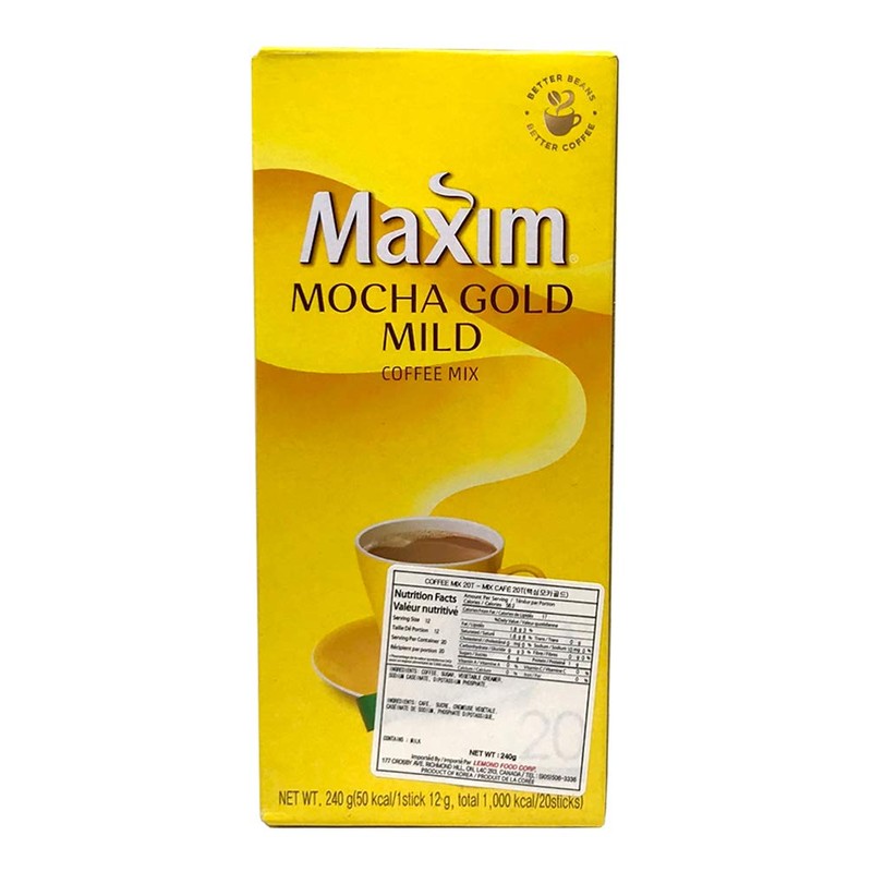 Maxim Mocha Gold coffee mix (20 pieces)