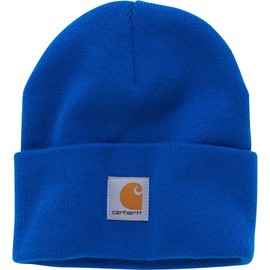 Carhartt Unisex Kids' Knit Beanie Watch Hat, Lapis Blue