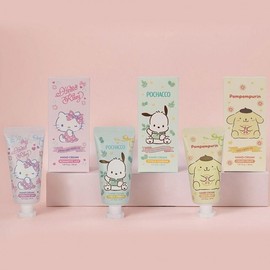 Portable Sanrio Mini 6P Perfumed Hand Cream Set 30ml My Melody Peach