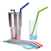 Super Duper Staws Reusable Silicone Drinking Straws Food Grade Straw
