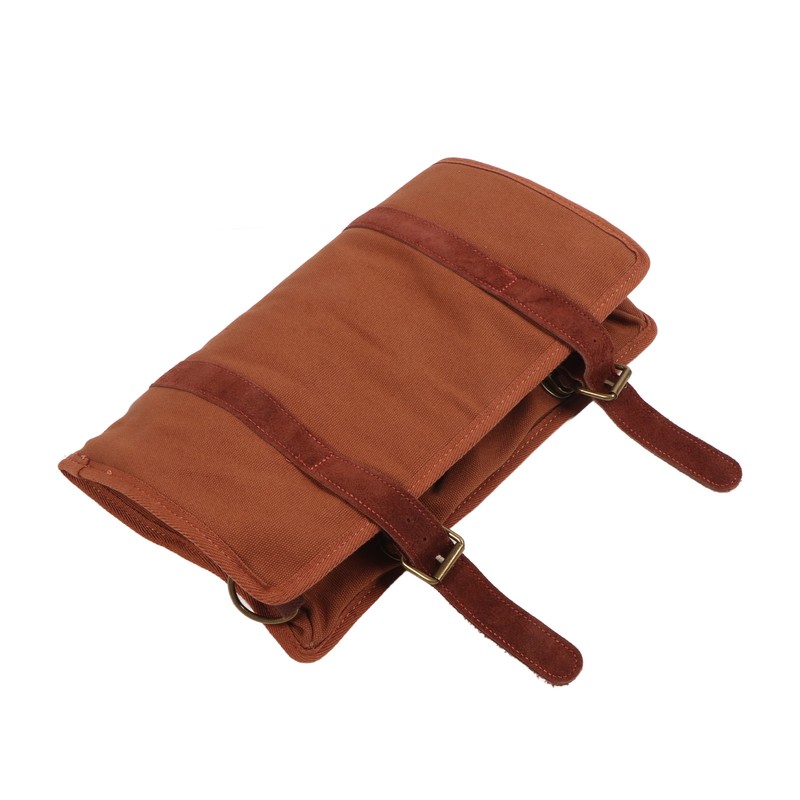 Bartender Roll Bag Carrying Bag with Shoulder Strap Large Capacity