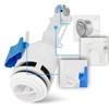 Toilet Flush Valve Drain Valve | Drainage Valve Flush Fitting
