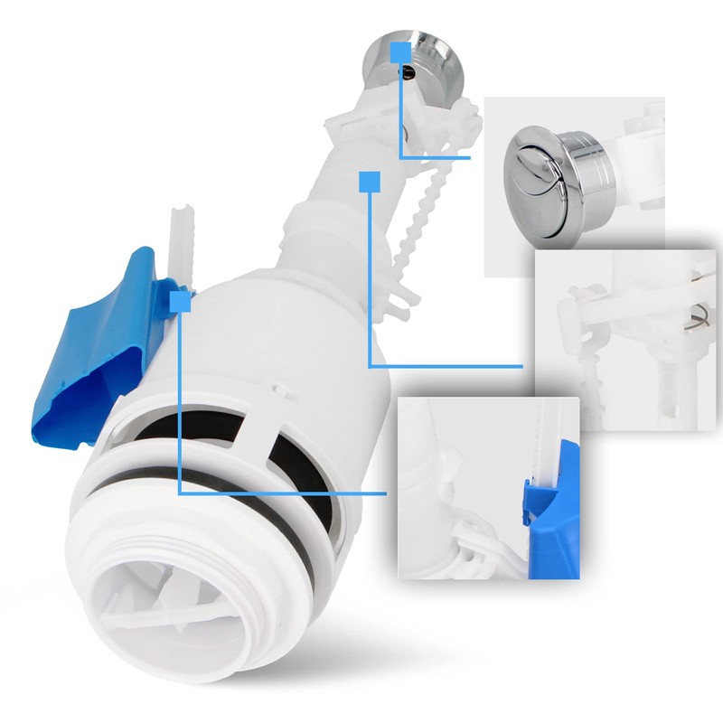 Toilet Flush Valve Drain Valve | Drainage Valve Flush Fitting