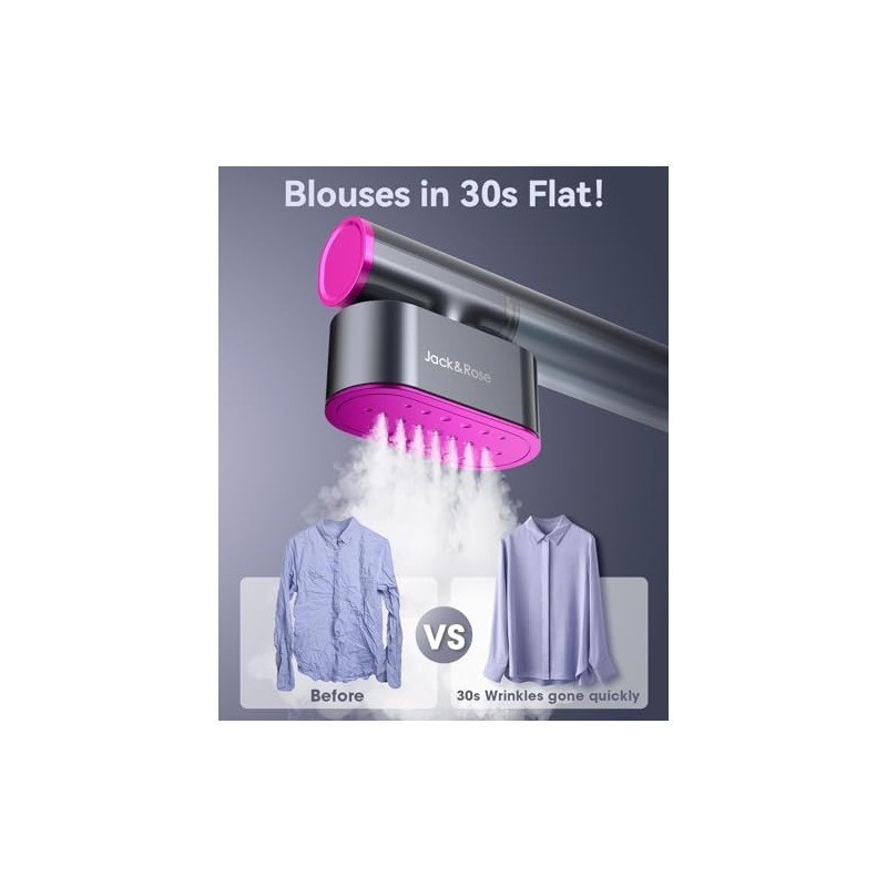 Jack & Rose Travel Steamer - 2 in 1 Handheld