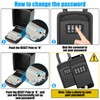 Key Lock Box, [No Installation Require] Diyife Portable Outdoor Lock