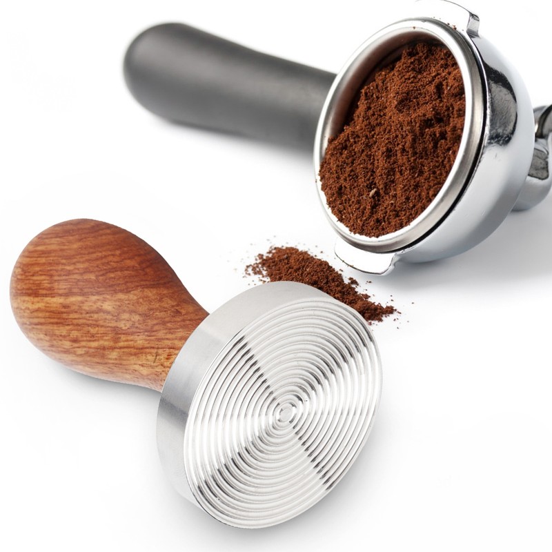 58mm Home Office Stainless Steel Coffee Tamper Coffee Powder Tamping