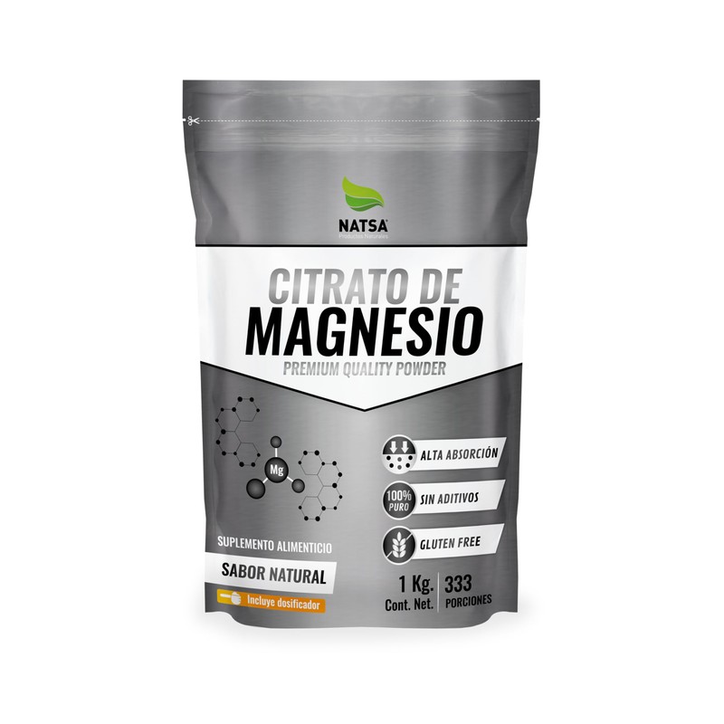NATSA Citrato de Magnesio Premium 1 Kg