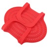 Kodrily Heat Resistant Turkey Lifter, Silicone Roasting Rack Non Stick,