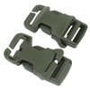 YASHALY 2pcs Tactical Quick-Release Buckles Molle Webbing Buckle Clip Fits