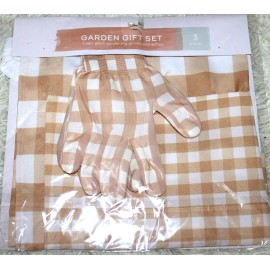 Target Bullseye's Playground Garden Gift Set 1 Pair Gloves & Apron Mother’s Day