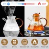 DOPUDO Magnetic Glass Teapot Tea Pot, Lazy Kungfu Tea Set,