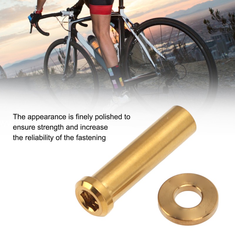 Road Bike C Clamp Fixed Nuts 30mm Titanium Alloy Antirust