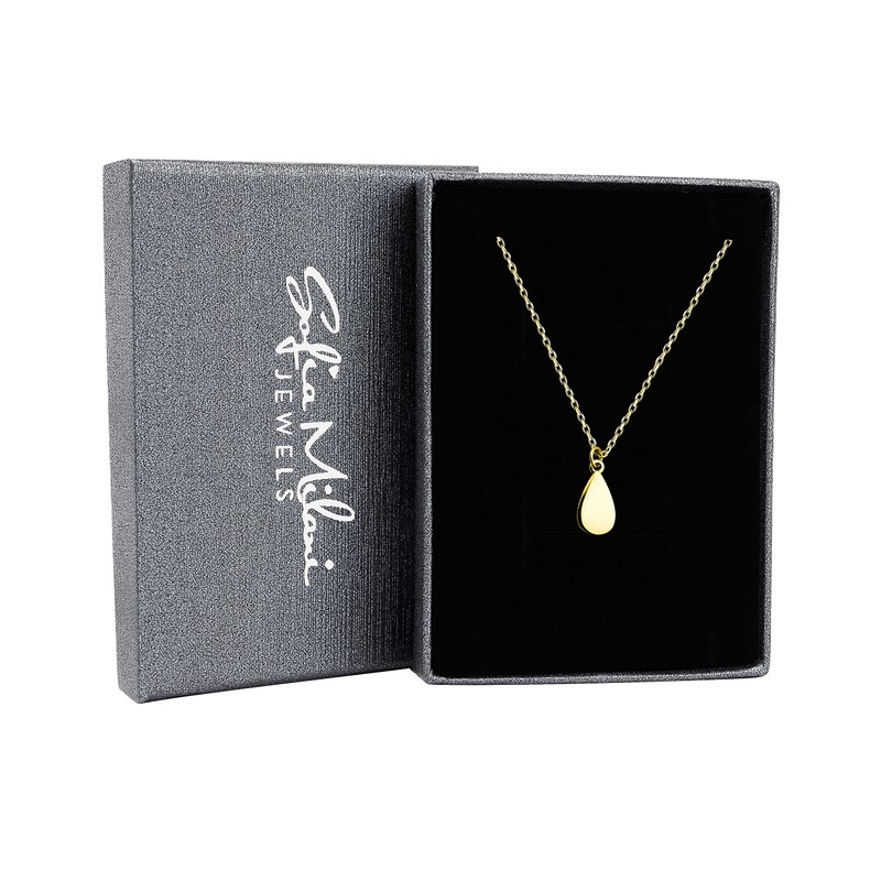 Sofia Milani - Women's Necklace 925 Silver - Gold Plated