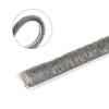 sourcing map Brush Weather Stripping, 5M/16.4Ft Card-Slot Seal Strip Pile