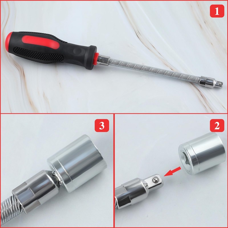 LEONTOOL Belt Changing Tool Clutch Cover Removal Tool with Reversible