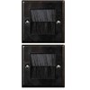 electrosmart Black Single Gang Brush Strip Wallplate/Wall Plate/Faceplate Cable Tidy
