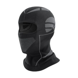 2THESTARS Ski Mask for Men Women, Stay Warm and Comfortable with Moisture-Wicking Technology, Windproof Hem (Charcoal Grey)