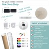 Dry Erase Wall Calendar 3 Month Calendar - Blank Undated