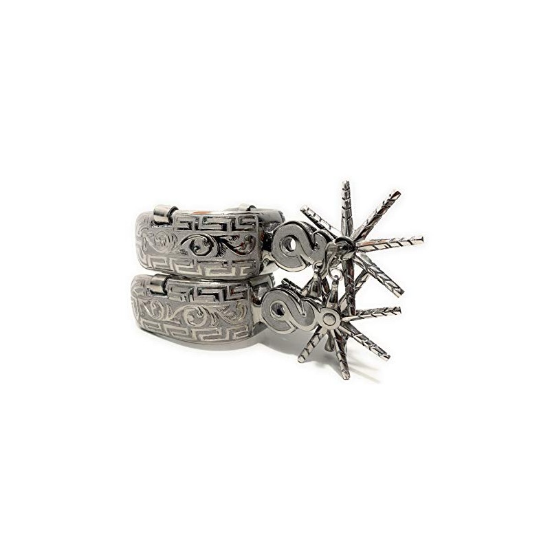 SADDLE HORSE CHARRO SPURS. ESPUELAS DE LUJO, CHARRO GEAR