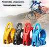 Drahtesel Bicycle Saddle Clamp Quick Release Seat Post Clamp Saddle