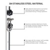Resistance Band Wall Anchor,Gym Resistance Bands,djustable Workout Wall Anchor System,for