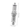 LABRIMP 4pcs Stainless Steel to Adapter Spigot for Light Stand