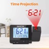 SMARTRO Projection Alarm Clock for Bedrooms, Digital Clock with Indoor
