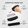 Universal Adaptive Utensil Strap Holder, Adjustable Wrist Cuff for Weak