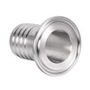 sourcing map Clamp Hose Adapter 1.988 Inch Flange to 1-1/4