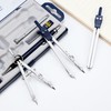 Outus 13 Pcs Geometry Set for Students Math Protractor Compass