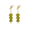 Madison Tyler Olive Dangle Earrings | Gold Plated Zinc Fruit