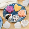 Prebarfun 10 PCS Onigiri Mould, Sushi Making Kit, Rice Ball