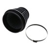 K&N Dryflow Lifetime Universal Clamp-On Air Filter: Dry Synthetic, Washable,