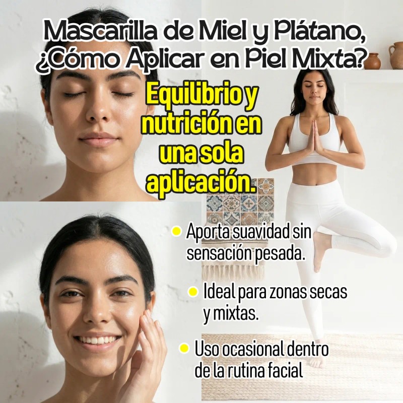 Mascarilla Miel Plátano Cara Tlali