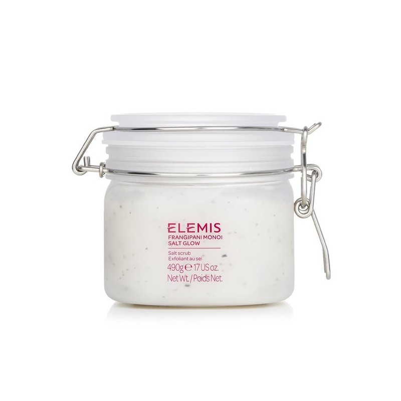 Strawberrynet Elemis Frangipani Monoi Salt Glow Salt Scrub Exfoliant 490g