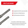 SDS-Plus Chisel & Point Bit Set for Makita SDS+ Rotary