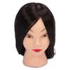 Practice Mannequin Head Novice Hairdressing Training Braiding Doll Head with