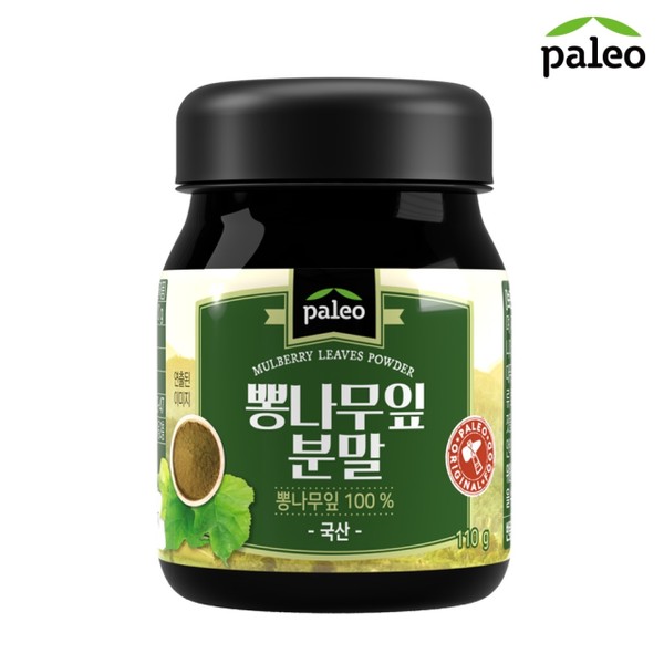 1 can of Paleo mulberry leaf powder 110g, 1 can of Paleo mulberry leaf powder 110g / 팔레오 뽕나무잎분말 110g 1통, 팔레오 뽕나무잎분말 110g 1통