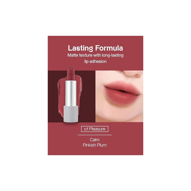 Freshian Lápiz Labial Vegano Sensual Blur (01 Pleasure, 0,12 Oz)