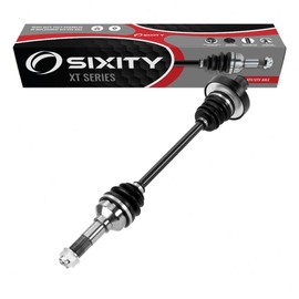 Sixity XT Rear Left Axle compatible with Yamaha YXR45F Rhino 450 Special Edition YXR66F 660 Ducks Unlimited Exploring Sport YXR700F 700 FI 2006-2013