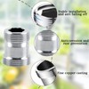 Pack of 2 Tap Adapter, Male Thread M22 to M24