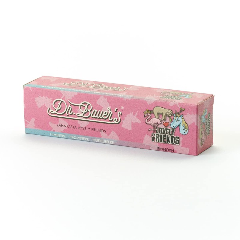 Dr. Bauer's Lovely Friends Unicorn Toothpaste 90 ml Tube